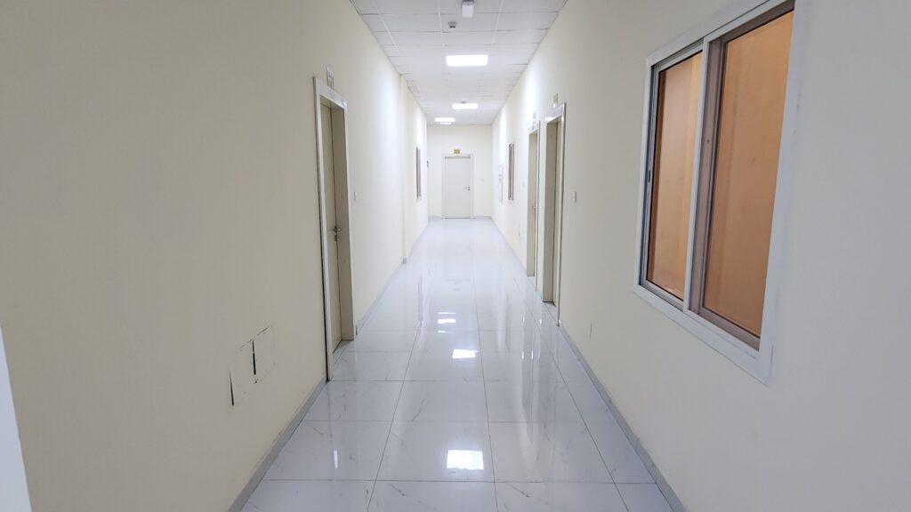 Villa walkway