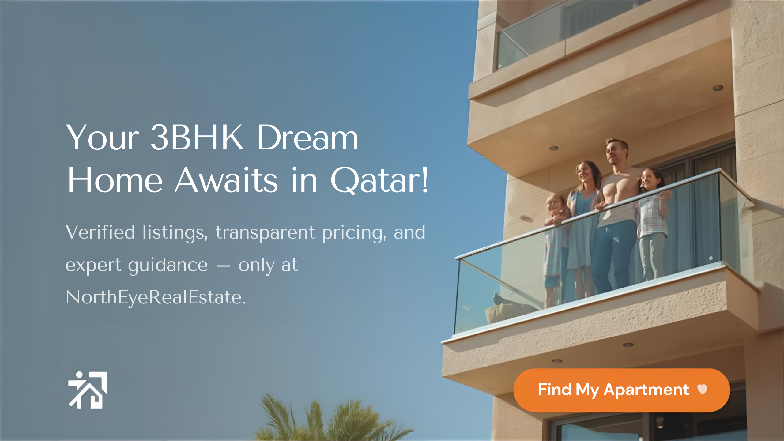 3BHK Apartment for Rent: