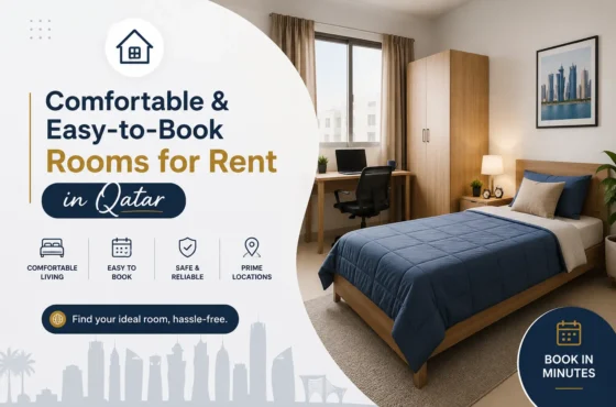 Comfortable & Easy-to-Book Rooms for Rent in Qatar